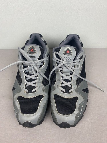 Ecco gray faux leather - gray, hiking